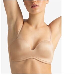 Dorina Women's Luxury Strapless Light Padded Bandeau Bra,